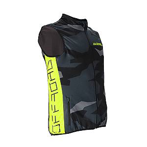 Γιλέκο Acerbis X-Wind softshell 23441.318 μαύρο/κίτρινο