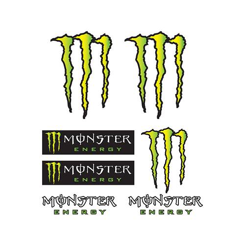 Σετ αυτοκόλλητα Booster Monster _ 180 2916 214