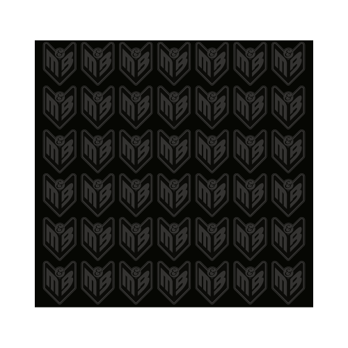 Φουλάρι Nordcode_ Tube neck 4 Logo μαύρο/κόκκινο