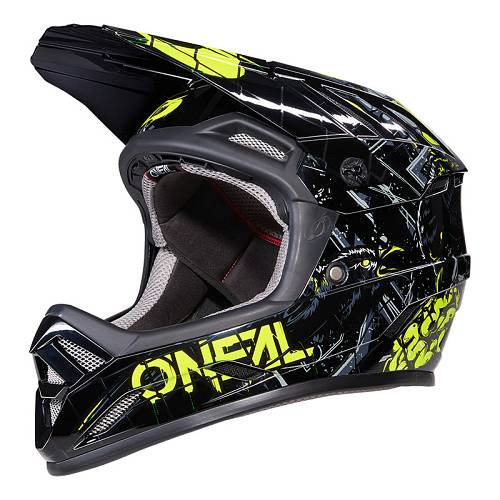 Κράνος Oneal MTB Backflip Zombie μαύρο/neon κίτρινο