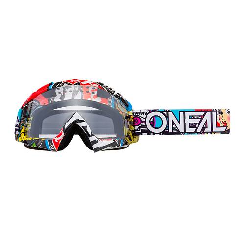 Μάσκα Oneal B-10 Crank Multi-διάφανο