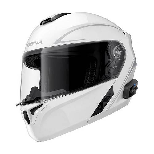 Κράνος Sena Outrush R Mesh BT® άσπρο gloss