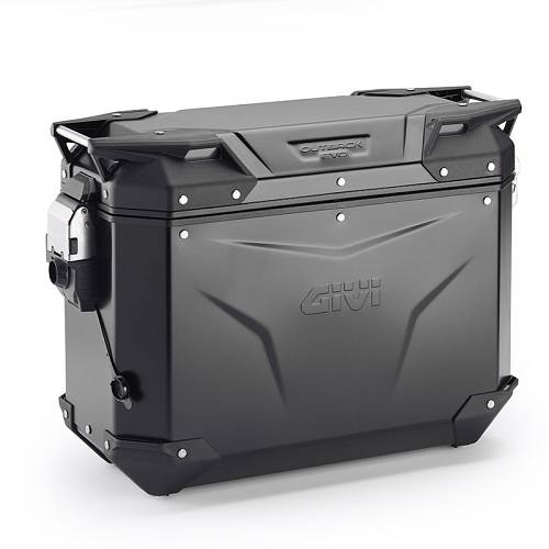 Βαλίτσα πλαϊνή Δεξιά 37 λίτρα OBKEV37BR  evo trekker monokey αλουμ. χωρίς κλειδί+ πιάστρα (θέλει SLR