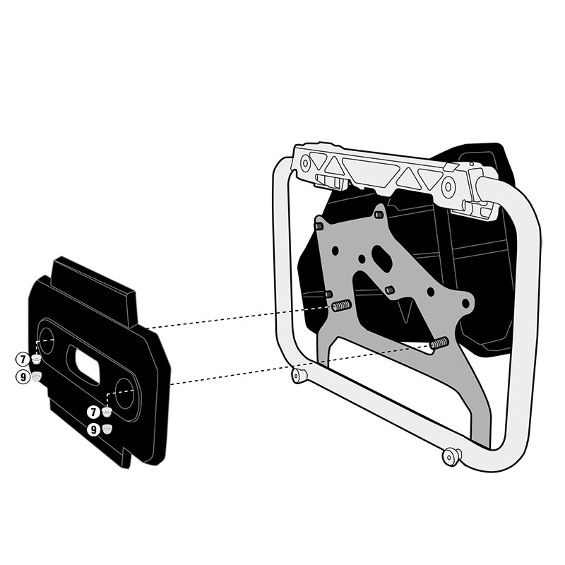 ΚΙΤ για Εργαλείοθήκη TL5108CAM_ για PL5108CAM Givi