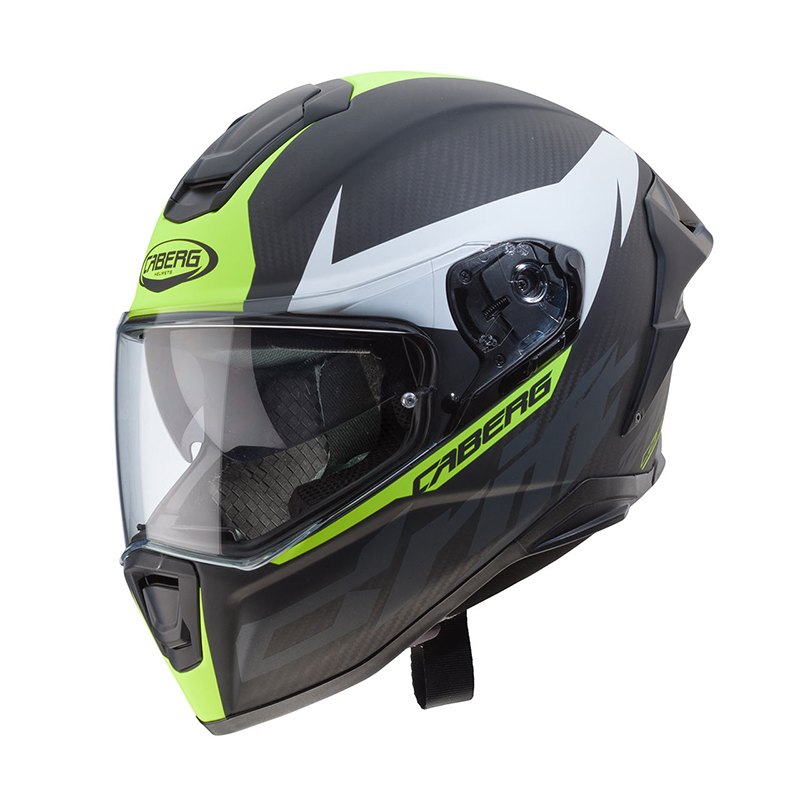 Κράνος Caberg Drift Evo Carbon ανθρακί-κίτρινο ματ