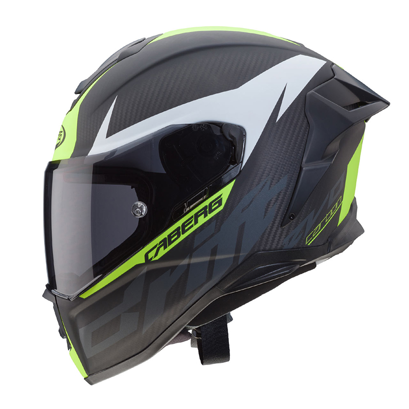 Κράνος Caberg Drift Evo Carbon ανθρακί-κίτρινο ματ