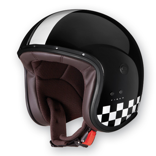 Κράνος Caberg Jet Freeride Indy μαύρο-άσπρο
