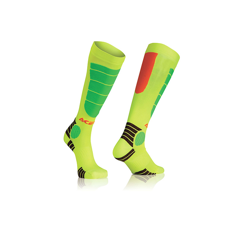 Κάλτσες Acerbis MX Impact Junior _ 21909.206 πορτοκαλί-κίτρινο