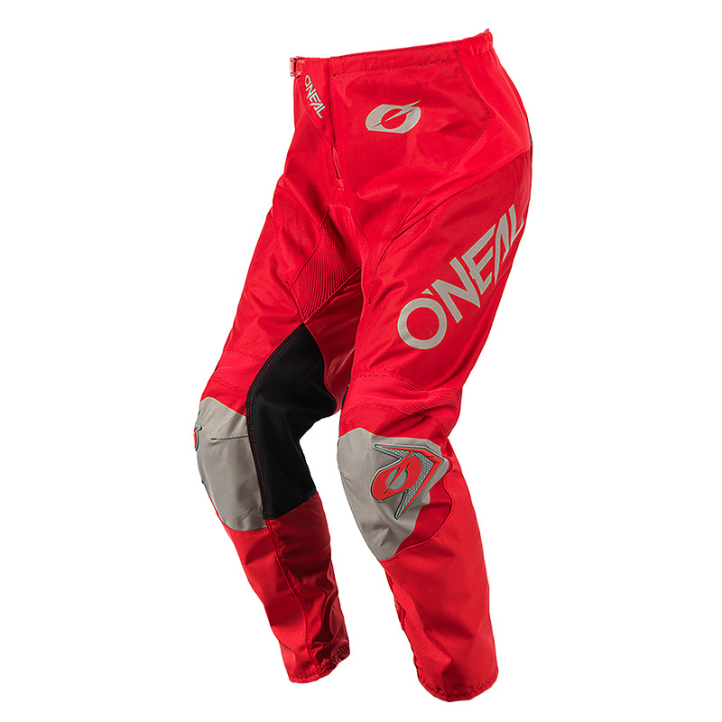 MX παντελόνι Oneal Matrix Ridewear κόκκινο/γκρι