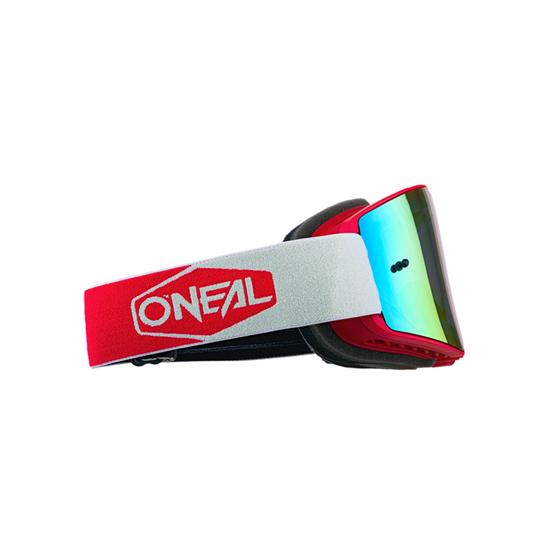 Μάσκα Oneal B-20 Plain κόκκινο neon κίτρινο