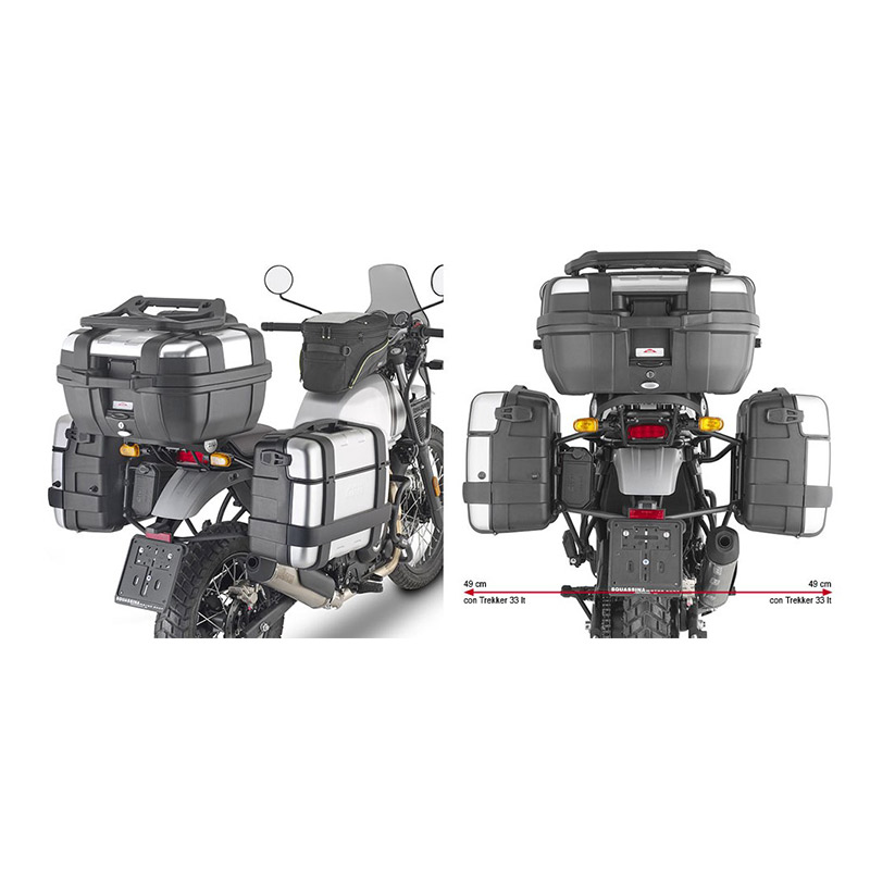 Βάσεις πλαϊνών βαλιτσών PL9054 Enfield Himalayan 21-23 Givi